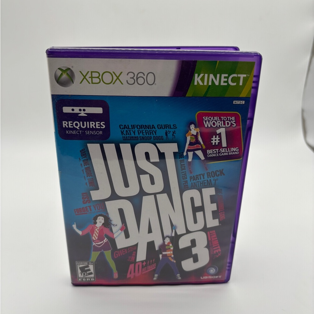 Just Dance 3 for Xbox 360 - Purple Case